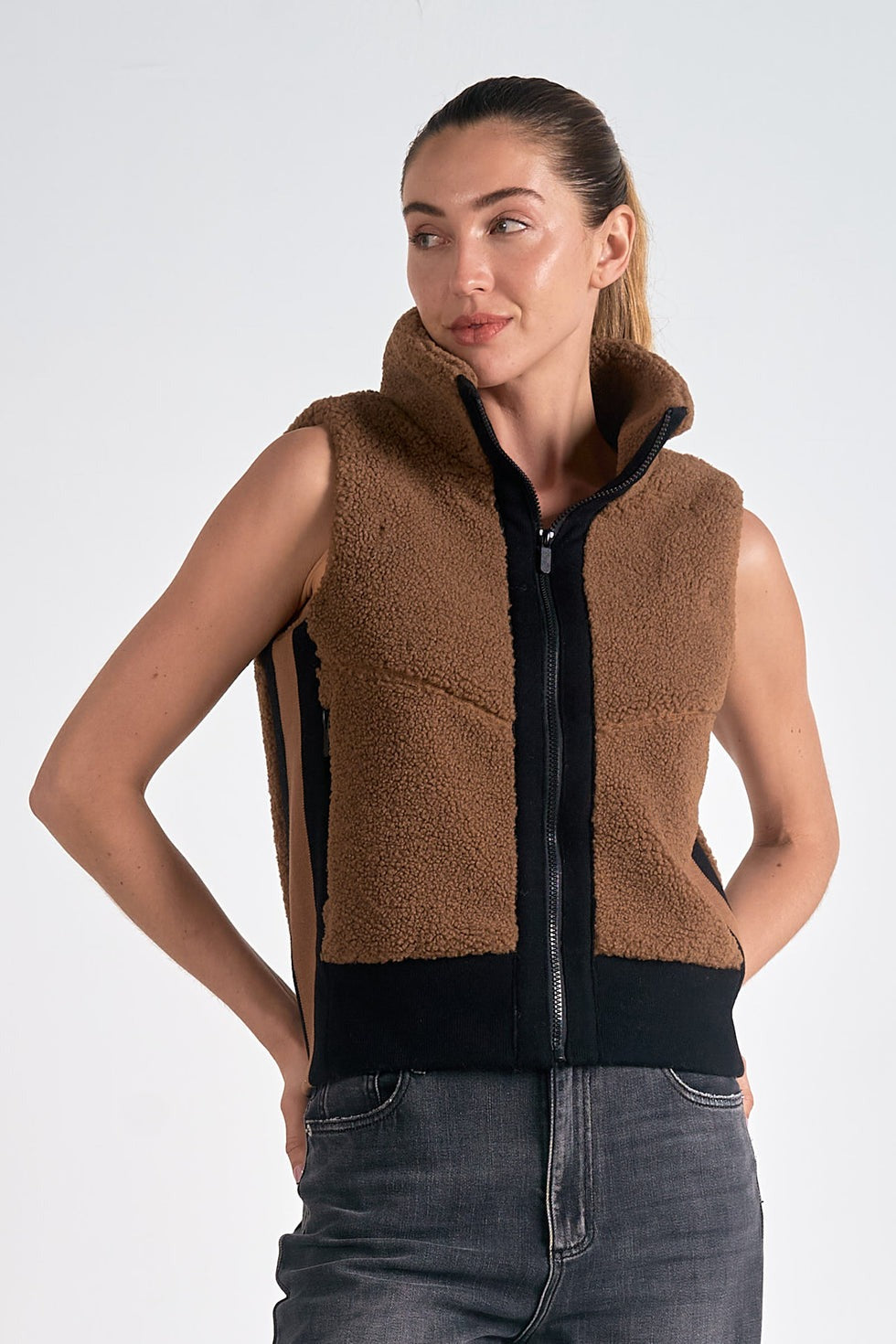 Elan Borg Fleece Waistcoat