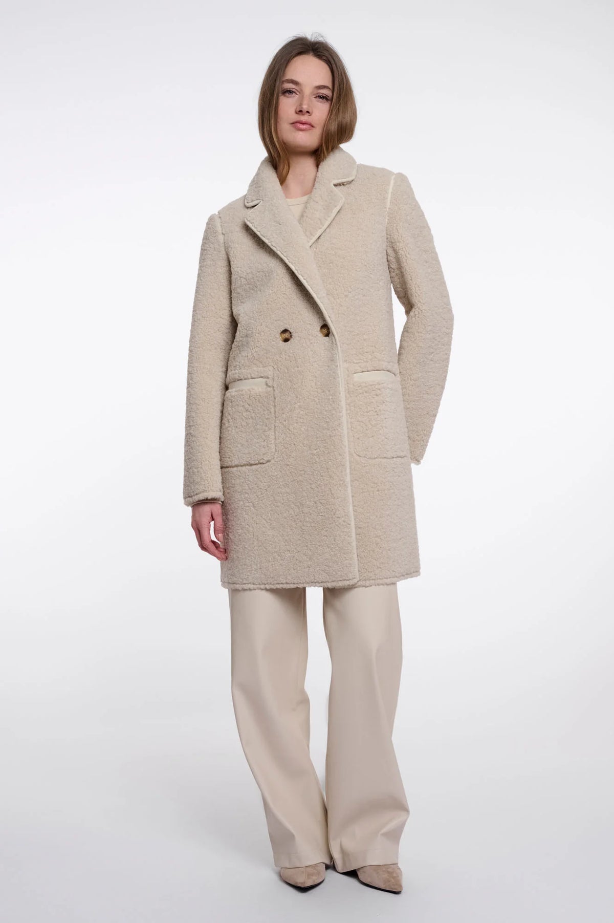 Rino & Pelle Juna Reversible Faux Shearling Coat