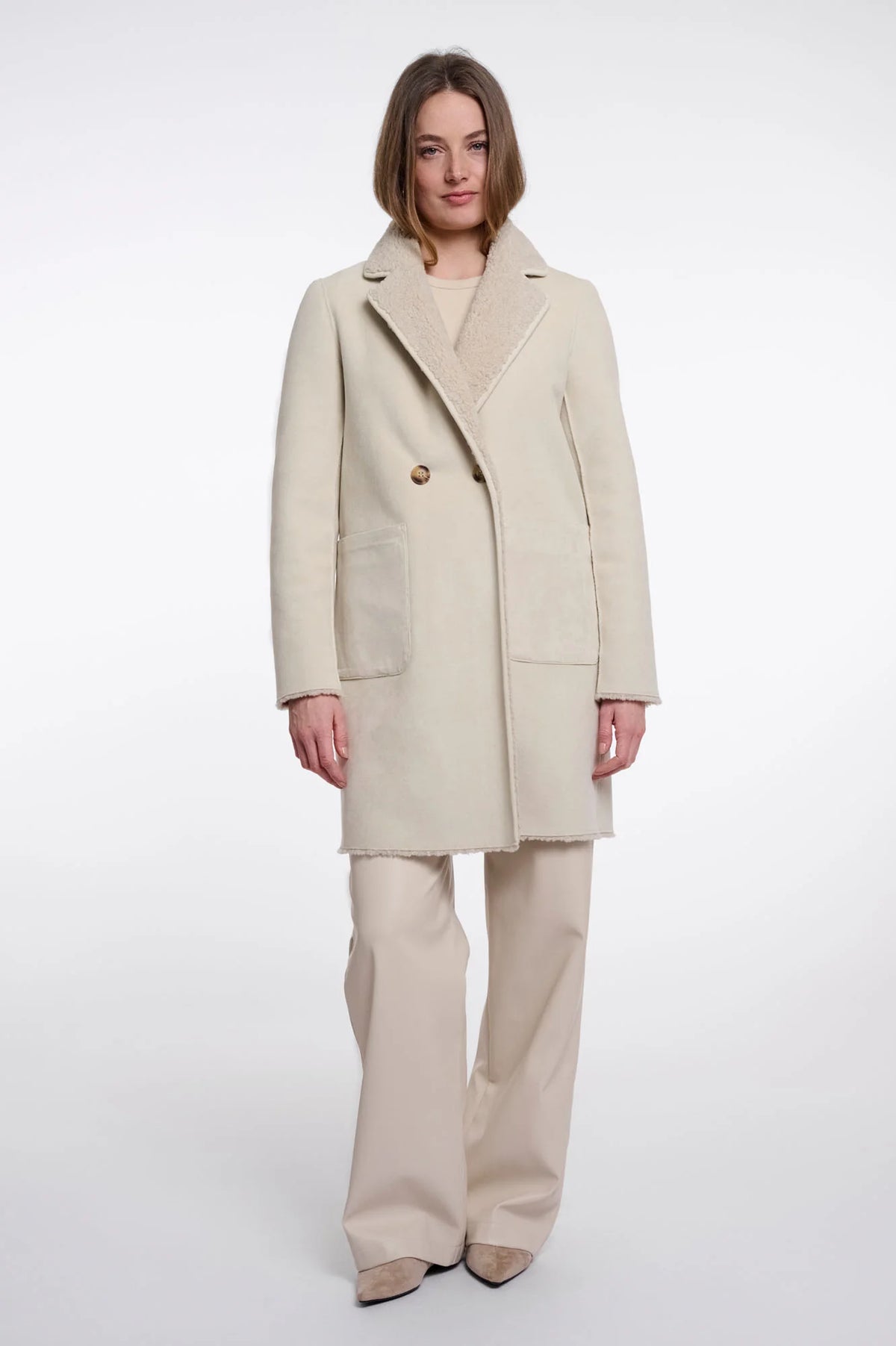 Rino & Pelle Juna Reversible Faux Shearling Coat