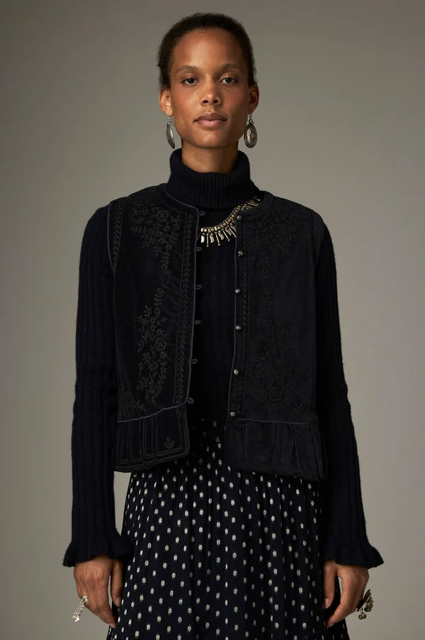 Maison Hotel Bob Velvet Vest