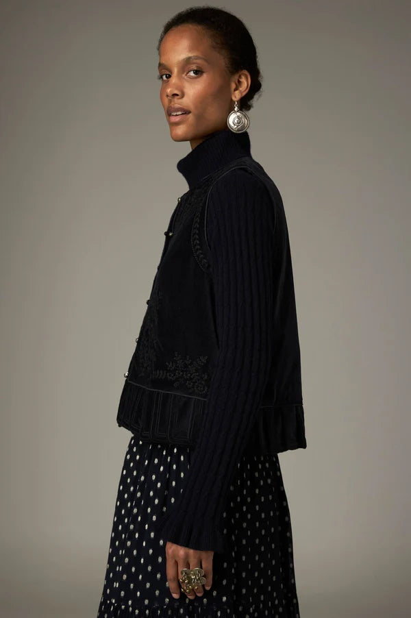 Maison Hotel Bob Velvet Vest