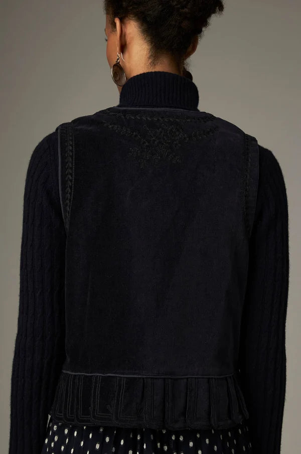 Maison Hotel Bob Velvet Vest