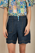 Bonte Mary Dark wash Denim Shorts