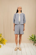 Bonte Mary Gingham Scallop Shorts