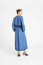 Load image into Gallery viewer, Gustav Mabell Chambray Midi Skirt
