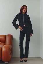 Load image into Gallery viewer, Noella Mazie Dark wash Denim Jacket
