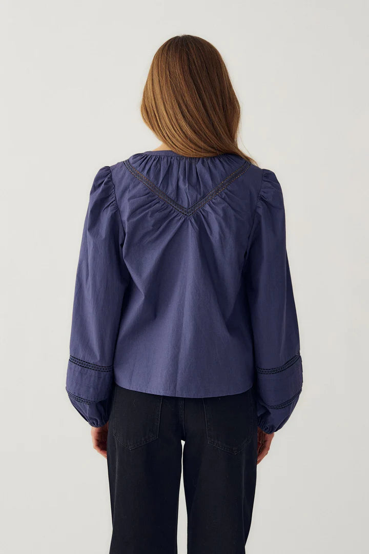Noella Marceline Tie up Blouse