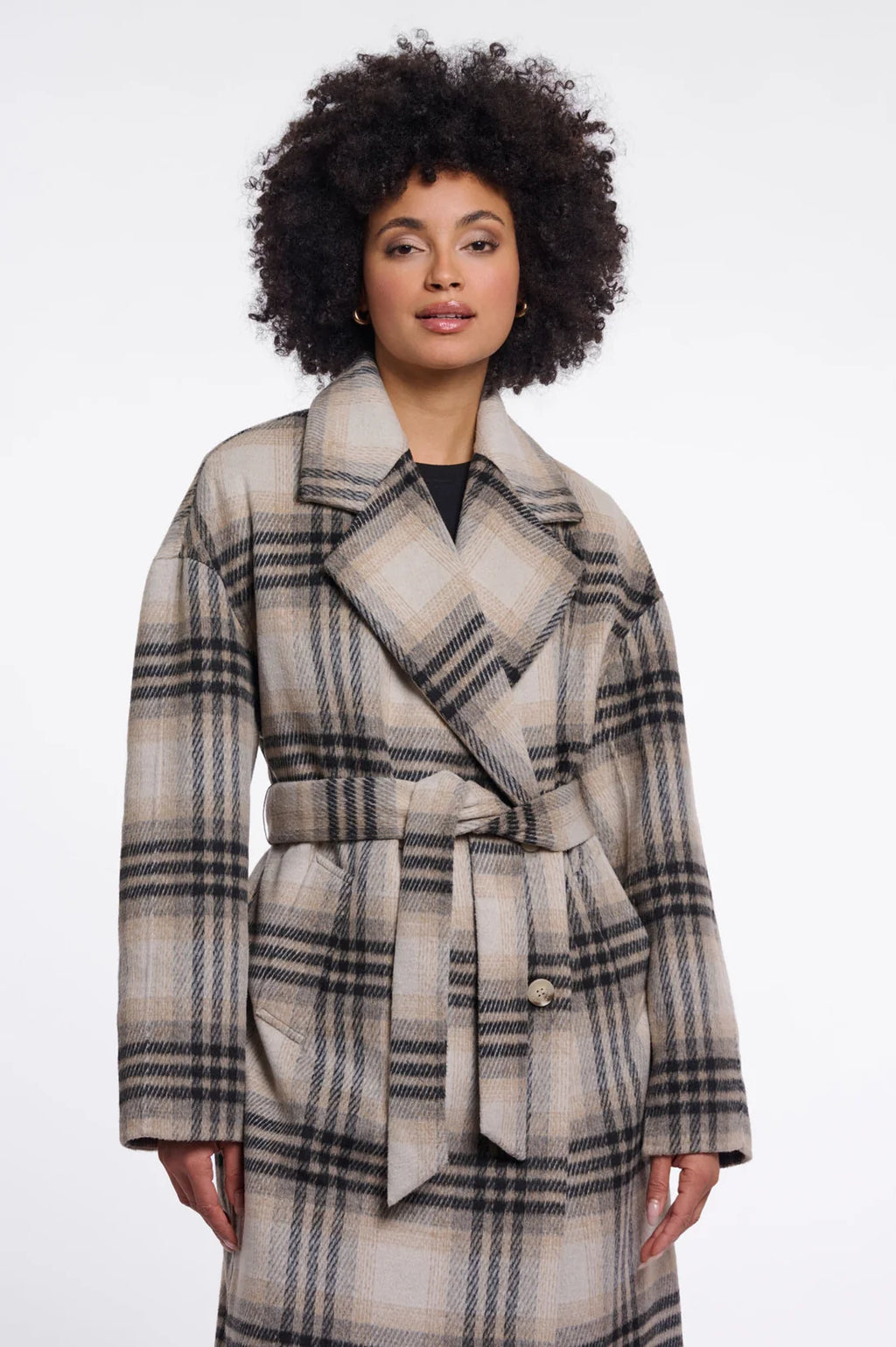 Rino & Pelle Ninte Check Coat