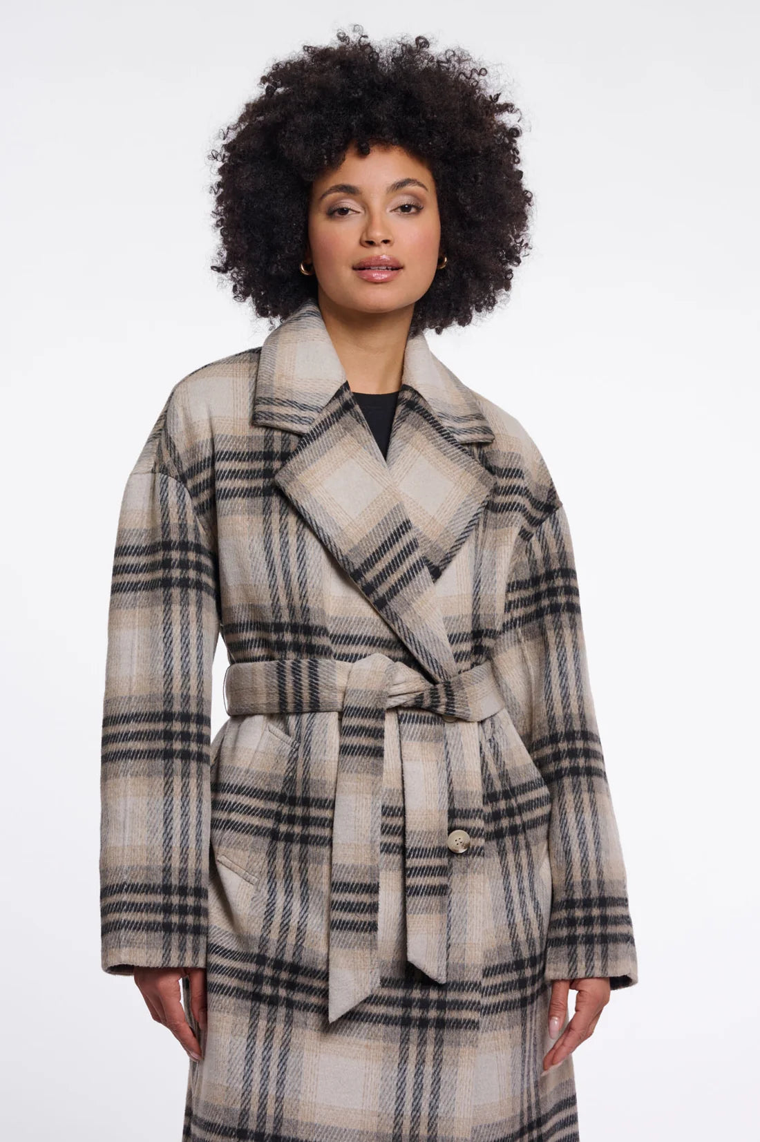 Rino & Pelle Ninte Check Coat