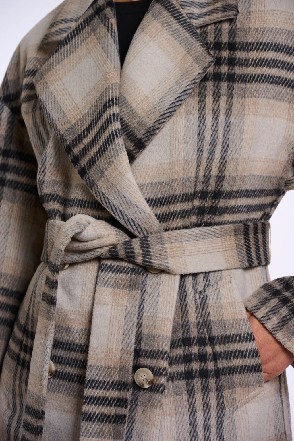 Rino & Pelle Ninte Check Coat