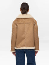 Load image into Gallery viewer, Numph Elliota Reversible Faux Shearling Jacket
