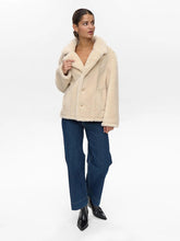 Load image into Gallery viewer, Numph Elliota Reversible Faux Shearling Jacket
