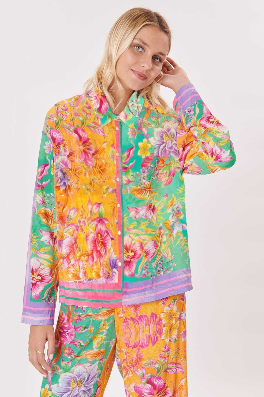 Derhy Rebelle Floral Shirt