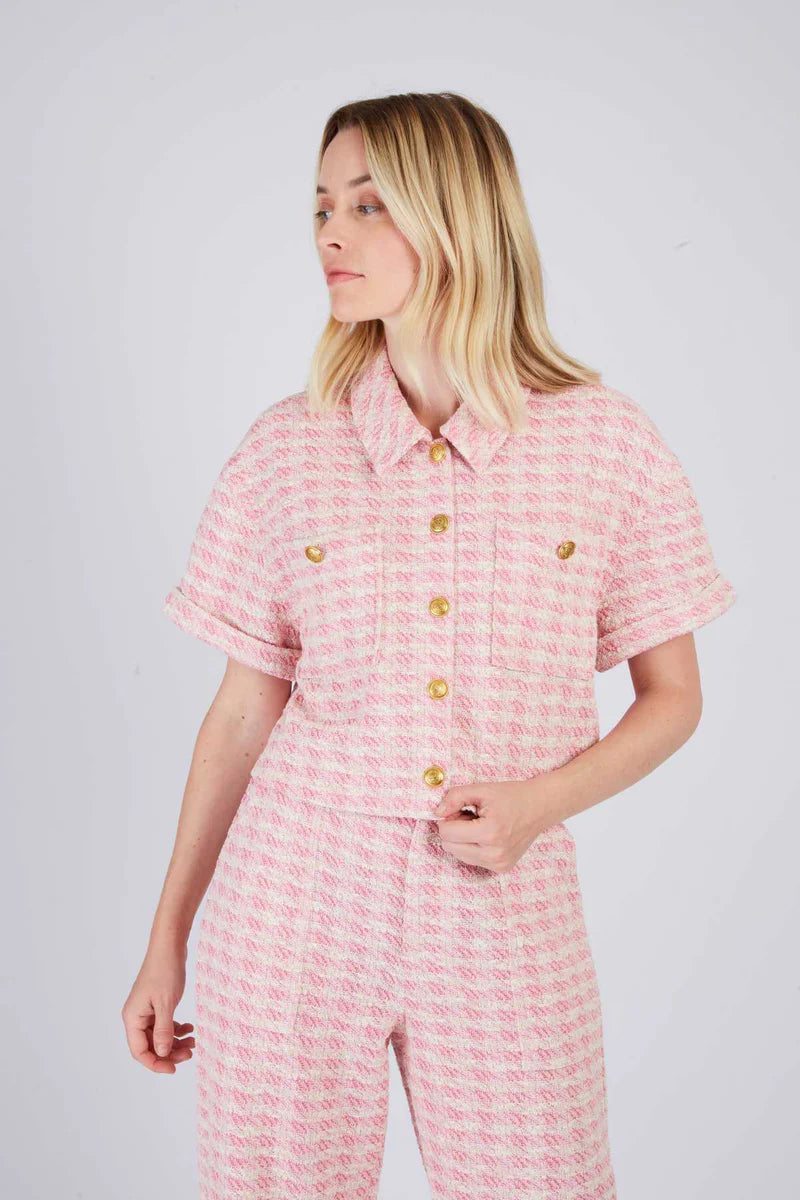 Derhy Lady Gingham Shirt