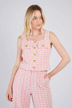 Load image into Gallery viewer, Derhy Laeticia Gingham Bustier Top
