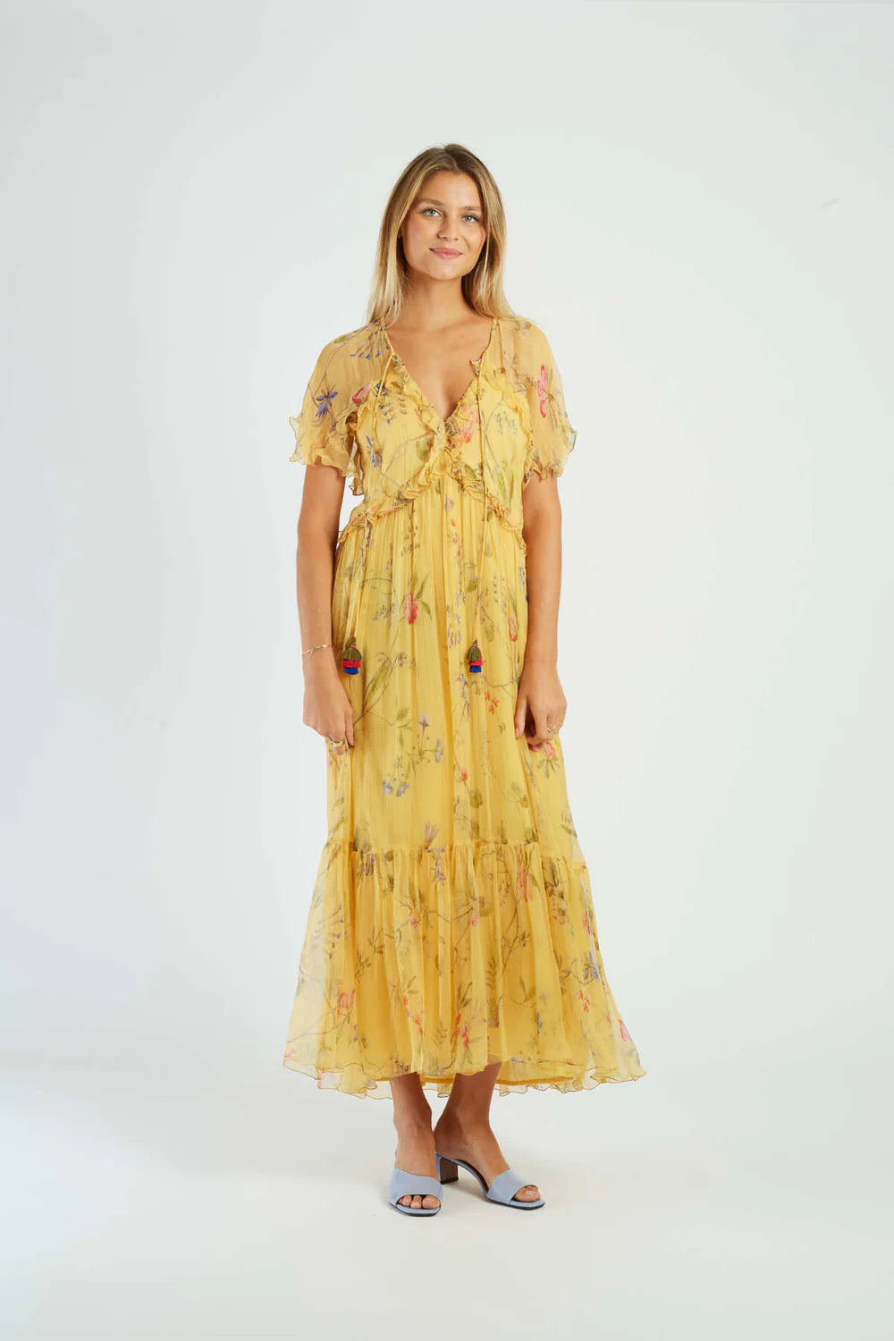 Derhy Madrugada Chiffon Dress