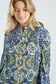 Derhy Amoroso Ethnic Print Cotton Blouse
