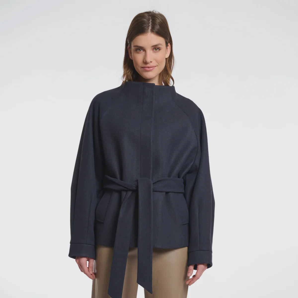 Rino & Pelle Cornelia Short Coat with Collar