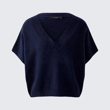 Load image into Gallery viewer, Oui Oversized V Neck Pullover
