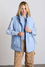 Load image into Gallery viewer, Damson Madder Celeste Gilet - Blue Stripe
