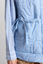 Load image into Gallery viewer, Damson Madder Celeste Gilet - Blue Stripe
