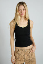 Load image into Gallery viewer, Damson Madder Salome Pointelle Tank Top
