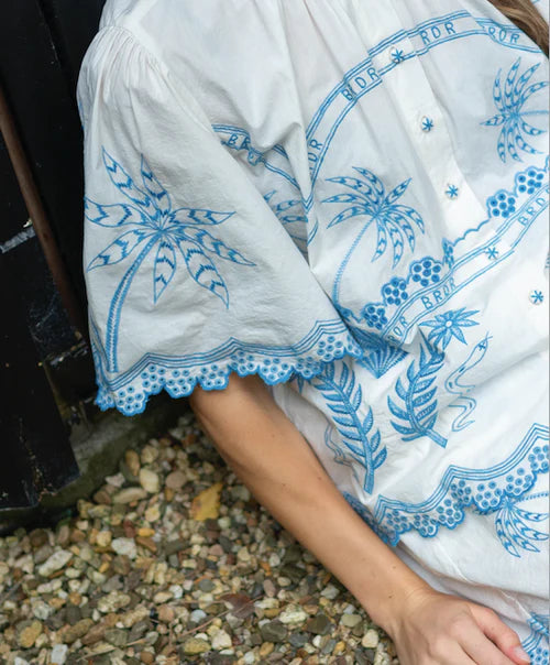 BRDR Beach Party Cutout Blouse