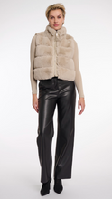 Load image into Gallery viewer, Rino &amp; Pelle May Faux Fur Waistcoat
