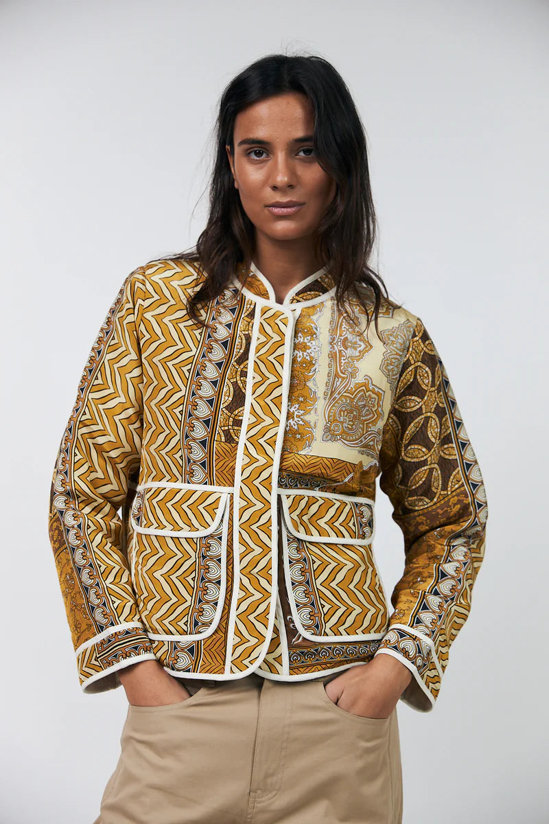 Lollys Laundry Simon Ethnic Print Jacket