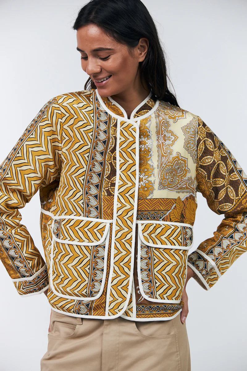 Lollys Laundry Simon Ethnic Print Jacket