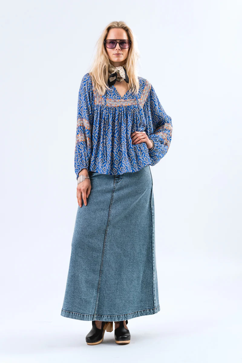 Lollys Laundry Tee Printed Blouse