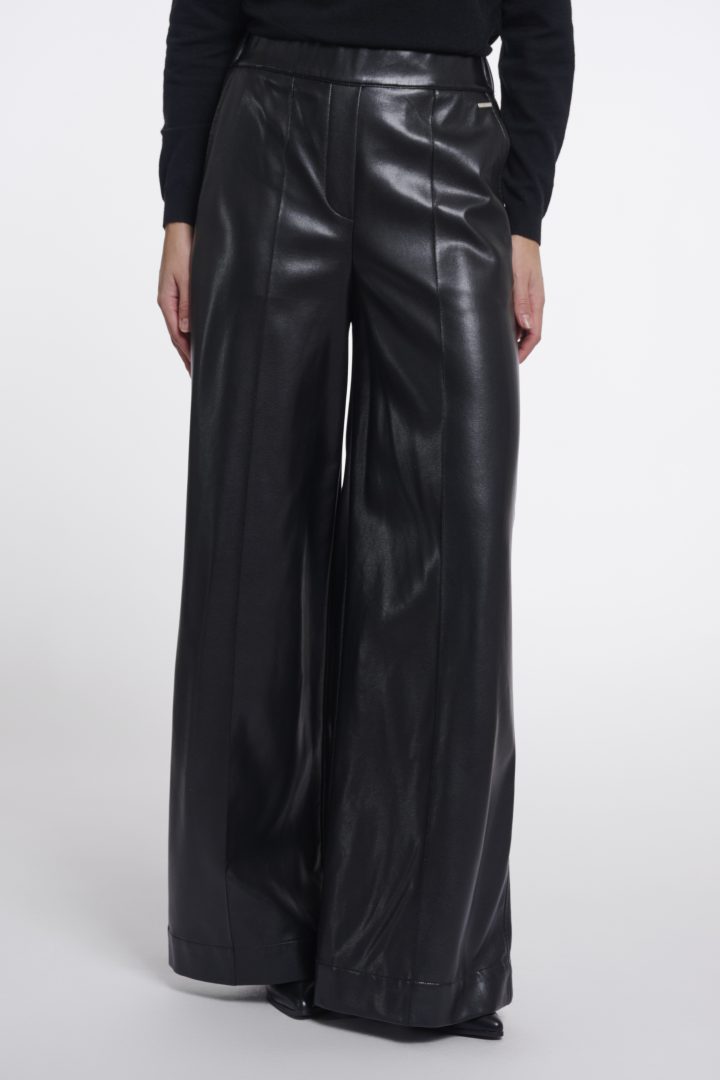 Rino & Pelle Therese Wide Leg Faux leather Pants