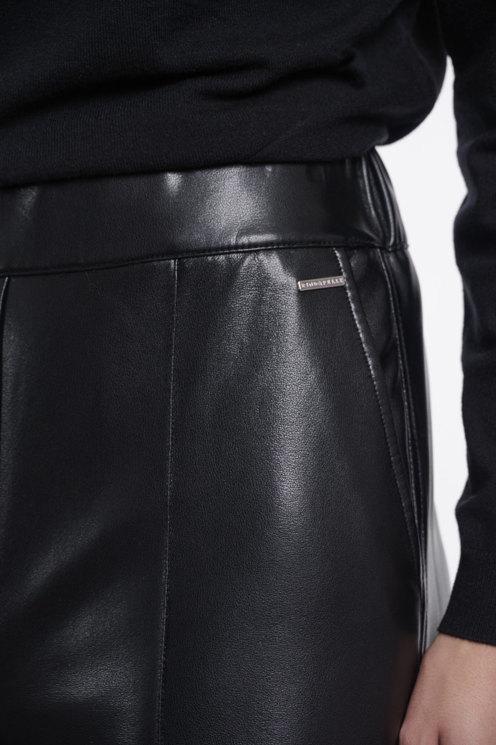 Rino & Pelle Therese Wide Leg Faux leather Pants