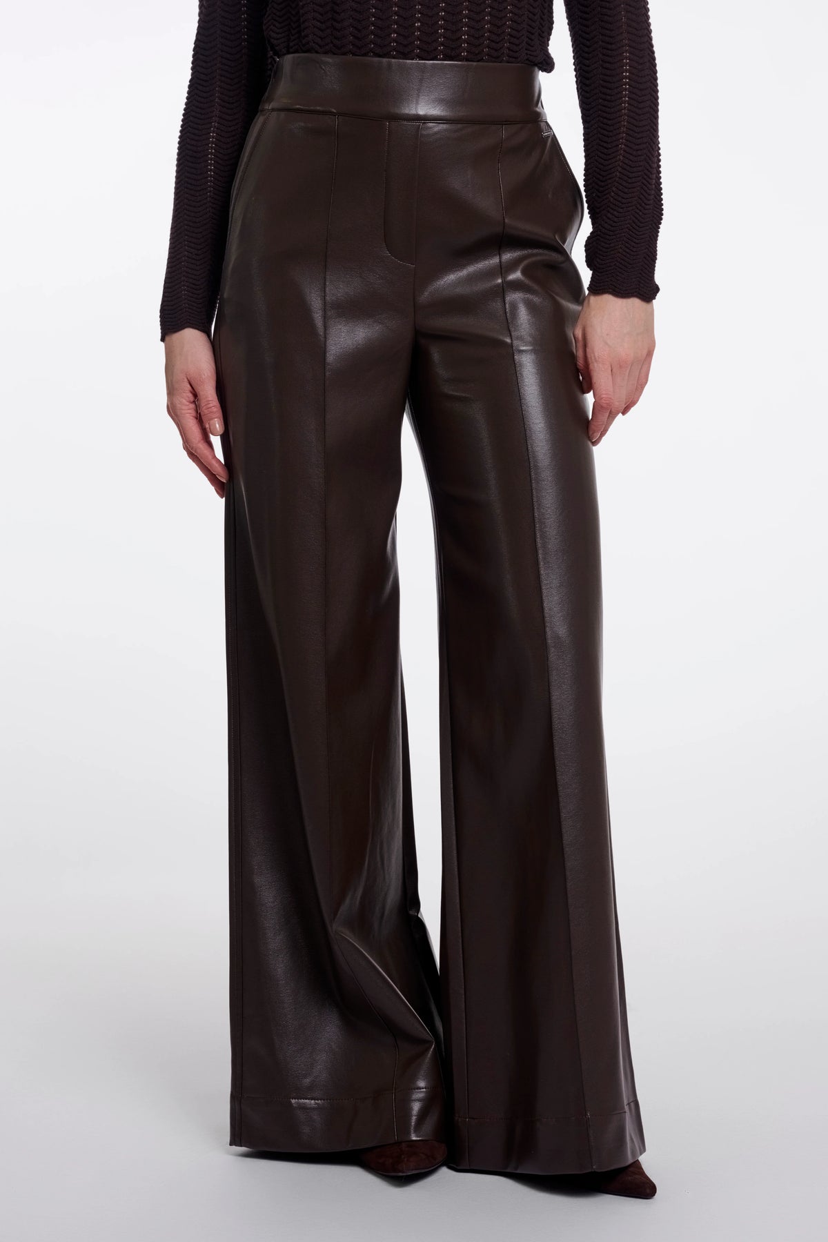 Rino & Pelle Therese Wide Leg Faux leather Pants