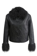 Lollys Laundry Tracy Leather Look Jacket