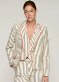 Vilagallo Nuria Striped Blazer