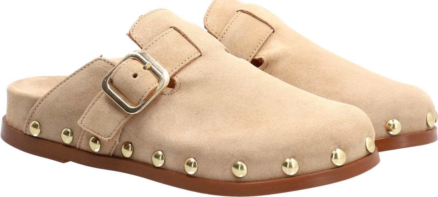 Alpe Flat Suede Mule