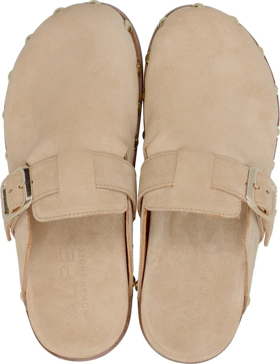 Alpe Flat Suede Mule