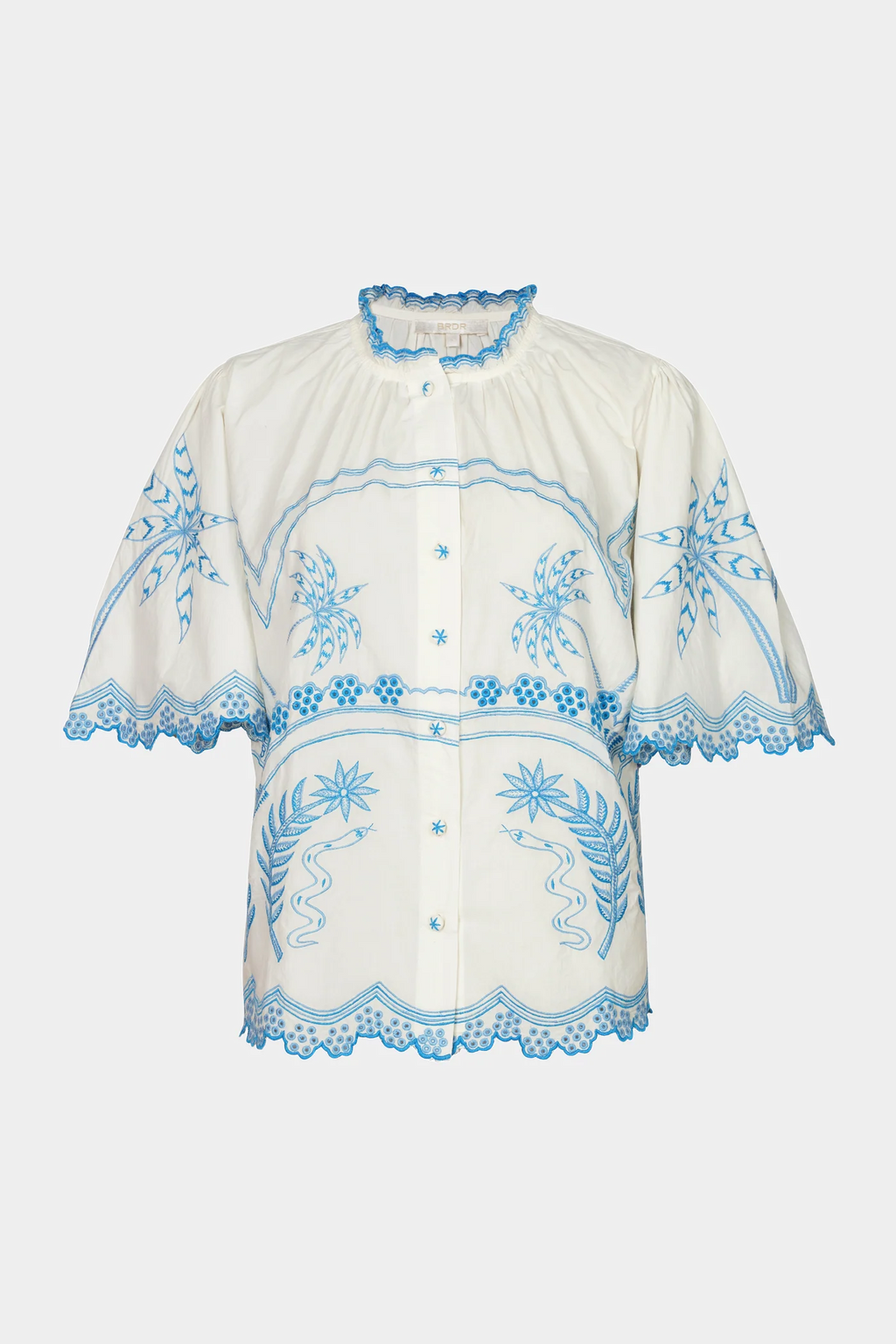 BRDR Beach Party Cutout Blouse
