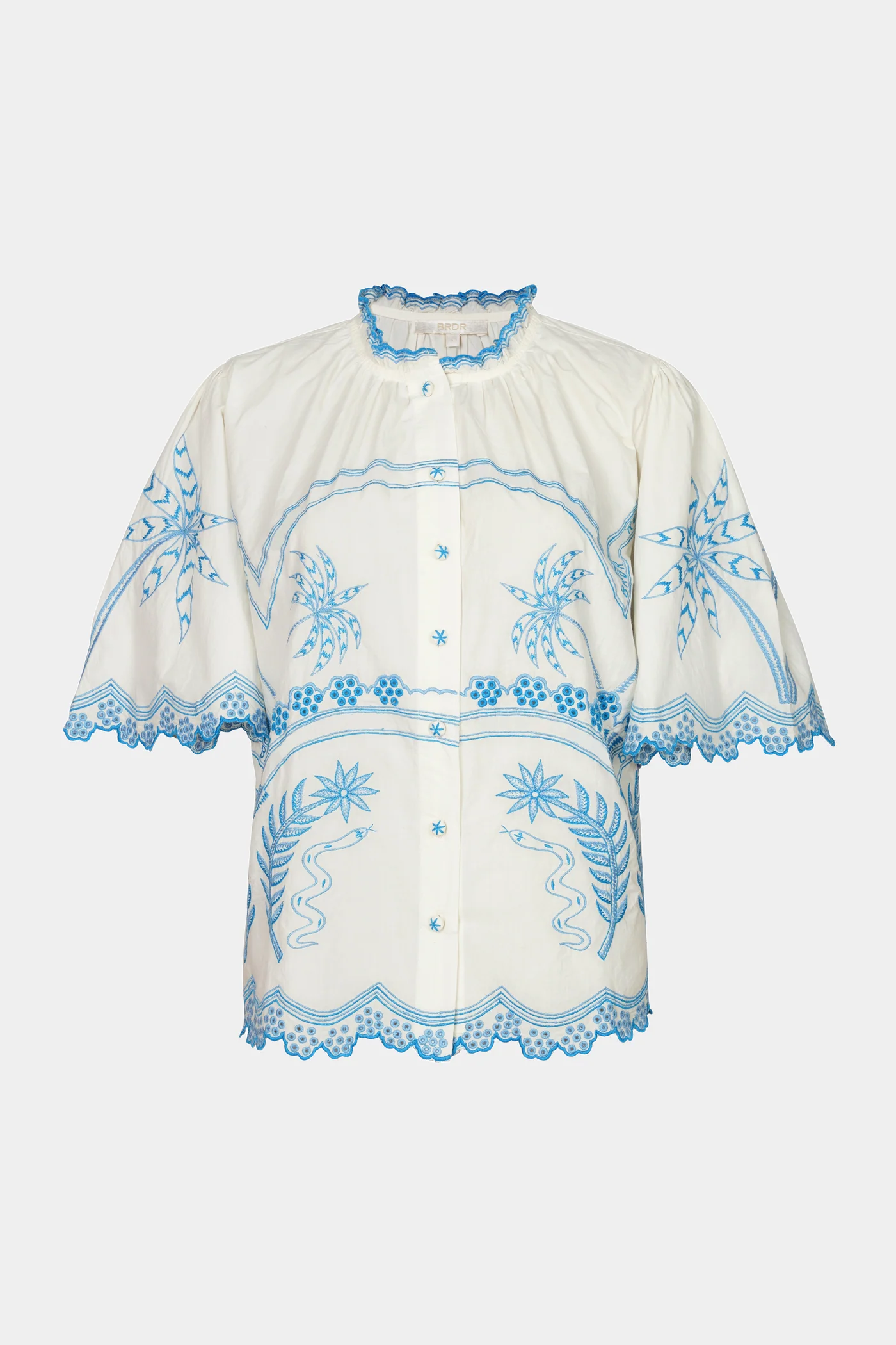 BRDR Beach Party Cutout Blouse