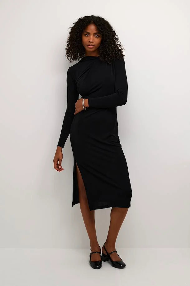 Kaffe Kaaida Cowl Neck Tight Dress