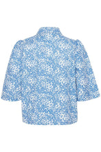 Load image into Gallery viewer, Atelier Reve IrNoire Blue Paisley Shirt
