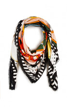 Load image into Gallery viewer, Wild Champange &amp; Caviar Scarf
