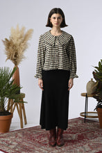 Load image into Gallery viewer, Orfeo Gingham Sailor Collar Blouse
