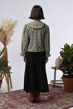 Load image into Gallery viewer, Orfeo Gingham Sailor Collar Blouse
