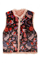 Load image into Gallery viewer, Wild Colbi Pink Boho Reversible Waistcoat
