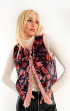 Load image into Gallery viewer, Wild Colbi Pink Boho Reversible Waistcoat
