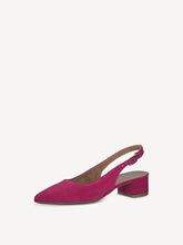 Load image into Gallery viewer, Tamaris Suede Slingback Sandals
