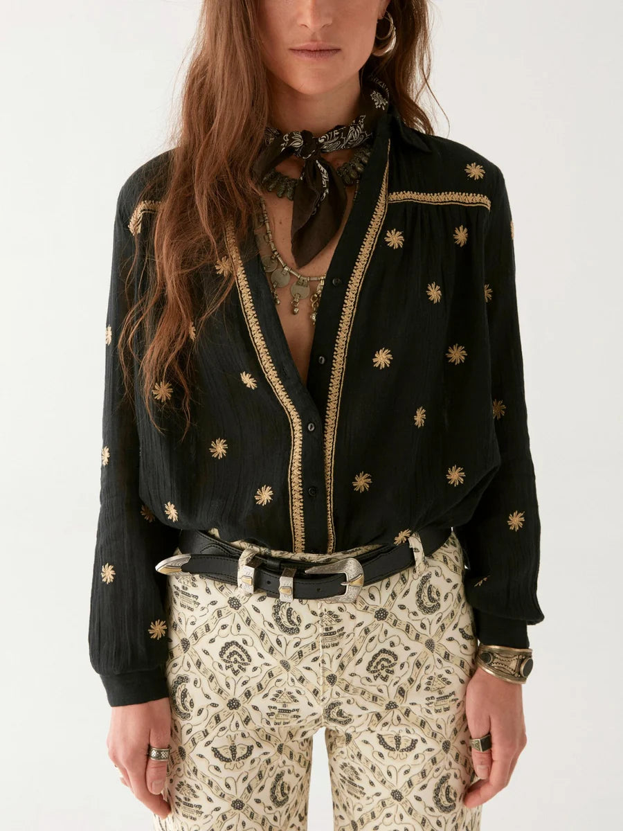Maison Hotel Dylan Cotton Blouse