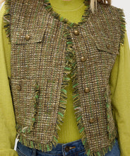 Load image into Gallery viewer, Esqualo Tweed Gilet
